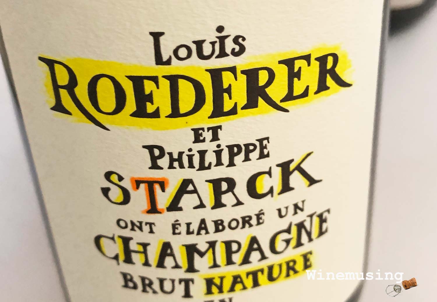 Louis Roederer Philippe Starck Vintage Champagne