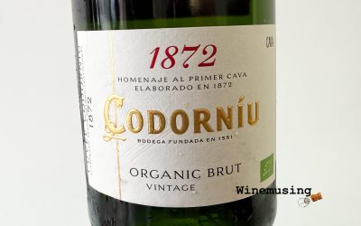 Codorniu 1872 Organic Cava